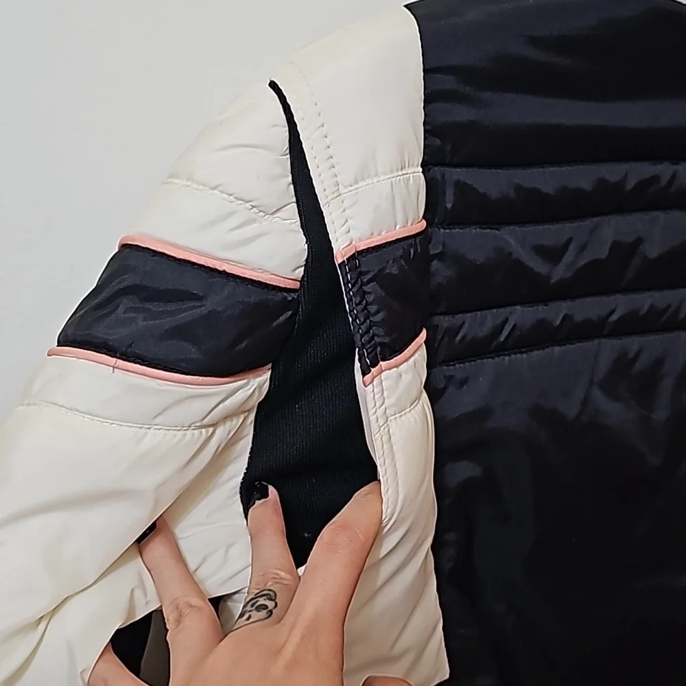Mountain Goat By White Stag puffer jacket vintage Women's Color Block nylon ❄️